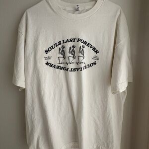 Rare Free Soul Society Skeleton Tshirt